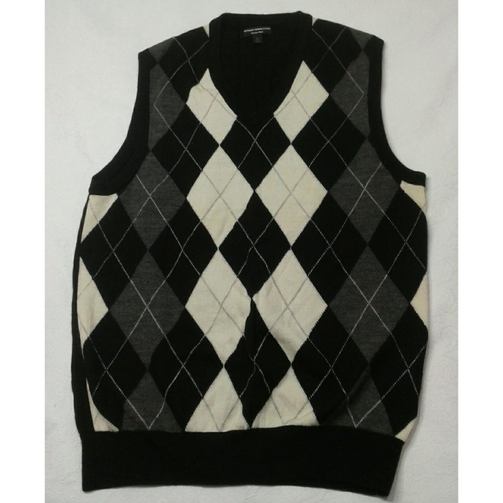 Express Design Studio Vest sweater men's Merino wool size L